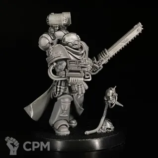 Описание картинки Sanguinary priest миниатюра по вселенной warhammer 40000 от KoofWorkshop по цене 700руб | Свободный Рынок Миниатюр - СРМ