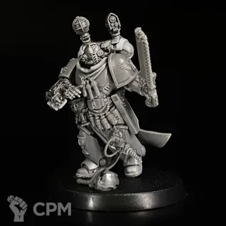 Описание картинки Sanguinary priest миниатюра по вселенной warhammer 40000 от KoofWorkshop по цене 700руб | Свободный Рынок Миниатюр - СРМ