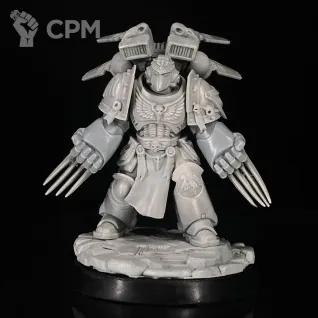 Описание картинки [КОПИЯ] Raven Guard Captain with Jump Pack, Original Conversion миниатюра по вселенной war от KoofWorkshop по цене 100руб | Свободный Рынок Миниатюр - СРМ
