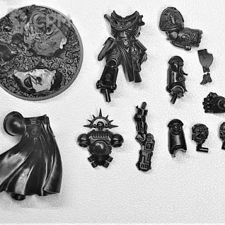 Описание картинки Captain Justain от Московская Литейка  по цене 100руб | Свободный Рынок Миниатюр - СРМ