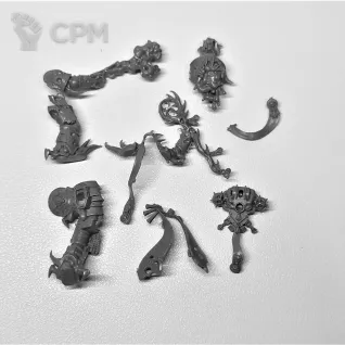 Описание картинки Malignant Plaguecaster от Московская Литейка  по цене 100руб | Свободный Рынок Миниатюр - СРМ