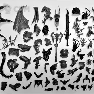 Описание картинки Daemon Prince от Московская Литейка  по цене 100руб | Свободный Рынок Миниатюр - СРМ