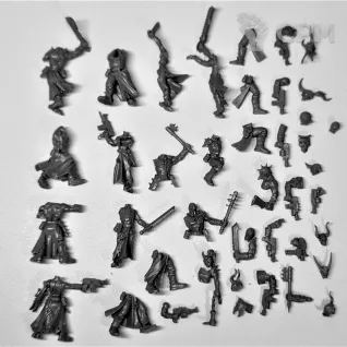 Описание картинки Chaos Cultists от Московская Литейка  по цене 100руб | Свободный Рынок Миниатюр - СРМ