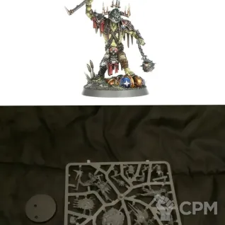 Описание картинки Killaboss with Stab-grot от Svarden по цене 100руб | Свободный Рынок Миниатюр - СРМ