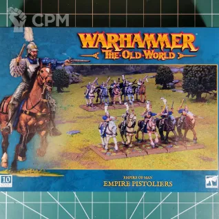 Описание картинки Empire Of Man Empire Pistoliers / Outriders от Vault Boy по цене 6 998руб | Свободный Рынок Миниатюр - СРМ