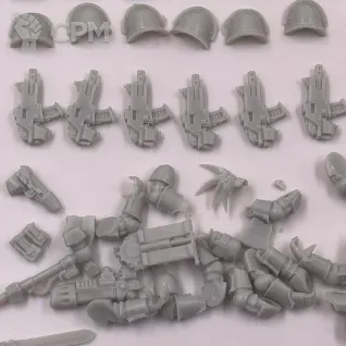 Описание картинки MK3 TACTICAL SPACE MARINES SQUAD от Подземный человек по цене 400руб | Свободный Рынок Миниатюр - СРМ
