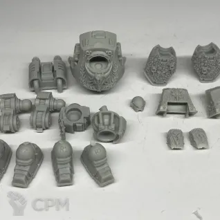 Описание картинки Salamanders Legion Contemptor Dreadnought от Подземный человек по цене 300руб | Свободный Рынок Миниатюр - СРМ