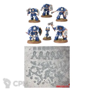 Описание картинки Terminator Assault Squad от Бруталити по цене 900руб | Свободный Рынок Миниатюр - СРМ