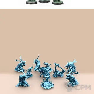 Описание картинки Mire Kelpies от 3D Wargaming по цене 100руб | Свободный Рынок Миниатюр - СРМ
