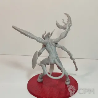 Описание картинки Keeper of Secrets 2 от WastelandMiniatures по цене 100руб | Свободный Рынок Миниатюр - СРМ