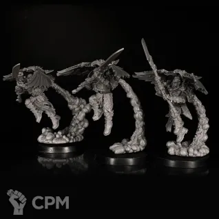 Описание картинки Legio Custodes Custodian Venatari Squad миниатюра по вселенной warhammer 40000 от KoofWorkshop по цене 500руб | Свободный Рынок Миниатюр - СРМ