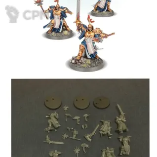 Описание картинки Stormcast Eternals Evocators x 3 от Svarden по цене 100руб | Свободный Рынок Миниатюр - СРМ