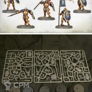 Описание картинки Stormcast Eternals Vindictors x 5 от Svarden по цене 100руб | Свободный Рынок Миниатюр - СРМ