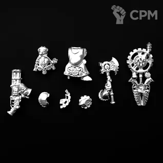 Описание картинки Dwarf - Cogsmith - Grimm Burloksson (Metal) от FULL METAL по цене 300руб | Свободный Рынок Миниатюр - СРМ