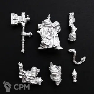 Описание картинки Dwarf - Burlok Damminson (Metal) от FULL METAL по цене 250руб | Свободный Рынок Миниатюр - СРМ