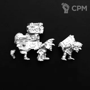 Описание картинки Warhammer 40000 Orks - Ammo Runt`s - Badrukk orderly от FULL METAL по цене 200руб | Свободный Рынок Миниатюр - СРМ