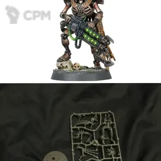 Описание картинки Necron Royal Warden от Svarden по цене 100руб | Свободный Рынок Миниатюр - СРМ