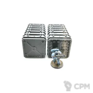 Описание картинки 2 грузовых контейнера от Rev127 по цене 400руб | Свободный Рынок Миниатюр - СРМ