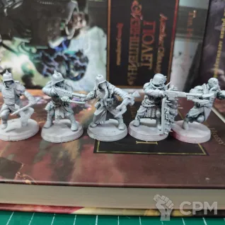 Описание картинки +Corrupted Guard + Культисты от WastelandMiniatures по цене 600руб | Свободный Рынок Миниатюр - СРМ