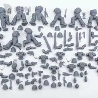 Описание картинки Blood claws от WastelandMiniatures по цене 1 000руб | Свободный Рынок Миниатюр - СРМ