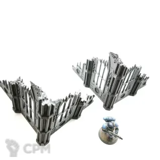 Описание картинки Стены 40k (2 шт) от Rev127 по цене 300руб | Свободный Рынок Миниатюр - СРМ