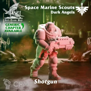 Описание картинки Scout Squad Kill Team от Asterisk Print по цене 100руб | Свободный Рынок Миниатюр - СРМ