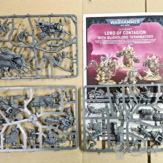 Описание картинки Lord Felthius and Tainted Cohort / Lord of Contagion and Blightlord Terminators от Trazyn's Collection по цене 4 900руб | Свободный Рынок Миниатюр - СРМ