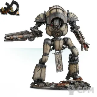 Описание картинки Mechanicum Cerastus Knight - Atrapos от R.E.print по цене 1 400руб | Свободный Рынок Миниатюр - СРМ