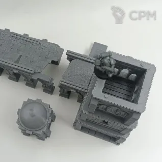 Описание картинки Каменная Фэнтези Башня от Terrain Print по цене 800руб | Свободный Рынок Миниатюр - СРМ
