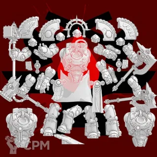 Описание картинки Saturnine Terminator Captain [Alternative] от Tridax Forge по цене 100руб | Свободный Рынок Миниатюр - СРМ