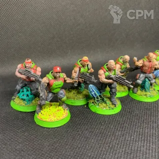 Описание картинки Catachan Jungle Fighters от Хитрый гретчин  по цене 400руб | Свободный Рынок Миниатюр - СРМ