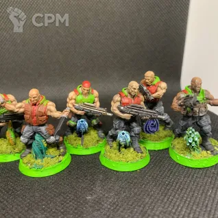 Описание картинки Catachan Jungle Fighters от Хитрый гретчин  по цене 400руб | Свободный Рынок Миниатюр - СРМ