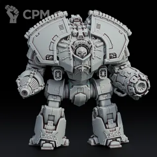 Описание картинки Saturnine Dreadnought от Tridax Forge по цене 100руб | Свободный Рынок Миниатюр - СРМ