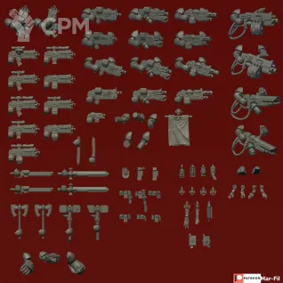 Описание картинки Sternguard Veteran Squad от Tridax Forge по цене 100руб | Свободный Рынок Миниатюр - СРМ