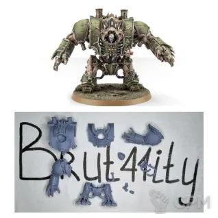 Описание картинки Helbrute от Бруталити по цене 400руб | Свободный Рынок Миниатюр - СРМ