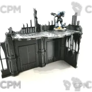 Описание картинки 2 этажная руина Mechanicus от Rev127 по цене 400руб | Свободный Рынок Миниатюр - СРМ
