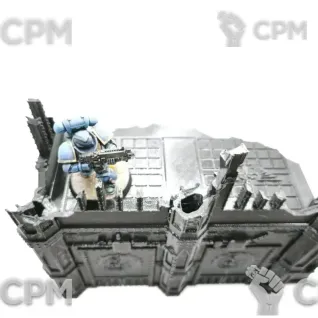 Описание картинки 2 этажная руина Mechanicus от Rev127 по цене 400руб | Свободный Рынок Миниатюр - СРМ