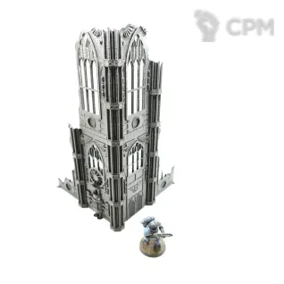 Описание картинки Высокая 2 этажная руина от Rev127 по цене 400руб | Свободный Рынок Миниатюр - СРМ