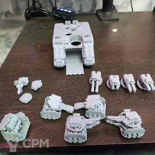 Описание картинки LAndraider Crusaider+redeemer parts от  по цене 2 000руб | Свободный Рынок Миниатюр - СРМ