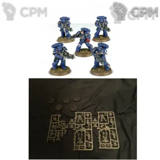 Описание картинки Primaris Intercessors Dark Imperium от Svarden по цене 100руб | Свободный Рынок Миниатюр - СРМ