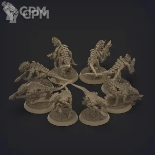Описание картинки Termagaunts (10 шт) от 3D Mechanicus по цене 450руб | Свободный Рынок Миниатюр - СРМ