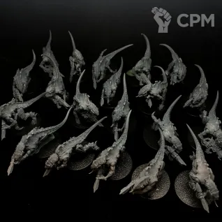 Описание картинки Termagaunts (10 шт) от 3D Mechanicus по цене 450руб | Свободный Рынок Миниатюр - СРМ