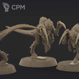 Описание картинки Hormagaunts (10шт) от 3D Mechanicus по цене 450руб | Свободный Рынок Миниатюр - СРМ