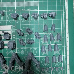 Описание картинки Space Marines Terminators Squad от Recruiter по цене 600руб | Свободный Рынок Миниатюр - СРМ