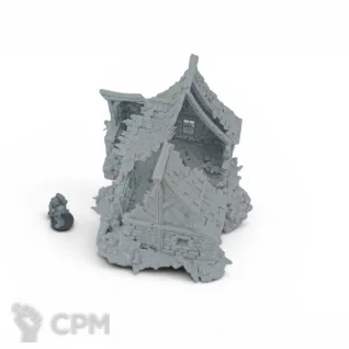 Описание картинки Таверна "Последний глоток" - Фэнтези Террейн от Terrain Print по цене 800руб | Свободный Рынок Миниатюр - СРМ
