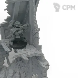 Описание картинки Таверна "Последний глоток" - Фэнтези Террейн от Terrain Print по цене 800руб | Свободный Рынок Миниатюр - СРМ