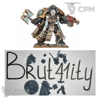 Описание картинки TERMINATOR CHAPLAIN TARENTUS от Бруталити по цене 200руб | Свободный Рынок Миниатюр - СРМ