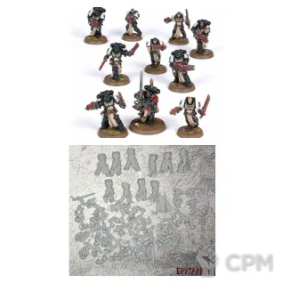 Описание картинки Primaris Crusader Squad 10 шт. от Бруталити по цене 900руб | Свободный Рынок Миниатюр - СРМ