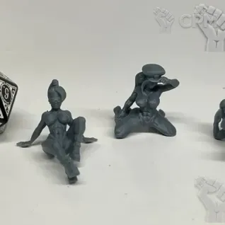 Описание картинки Девушки танкистки в стиле пинап Pinups Tank Girls NSFW от Подземный человек по цене 100руб | Свободный Рынок Миниатюр - СРМ