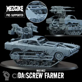 Описание картинки Mad Mez Buggy - Da Screw Farmer от Бруталити по цене 1 500руб | Свободный Рынок Миниатюр - СРМ